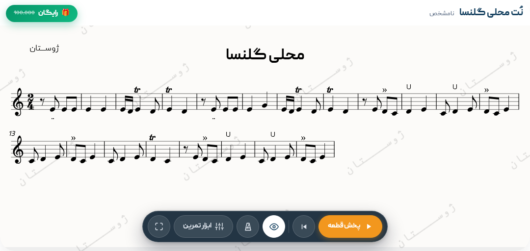 نت محلی گلنسا